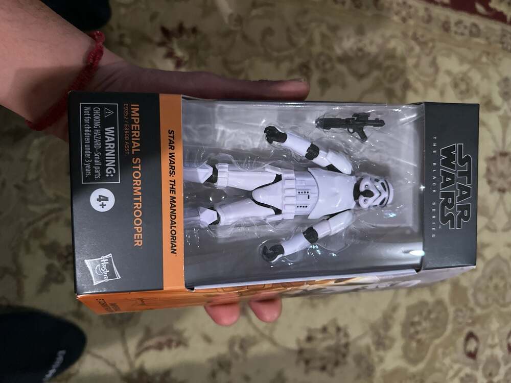 Star Wars The Black Series Mandalorian Imperial Stormtrooper #02 Action Figure